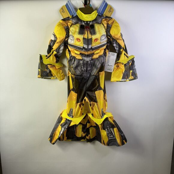 Bumblebee Transformer‎ Costume 3T/4T Toddler Halloween Outfit - Picture 5 of 5